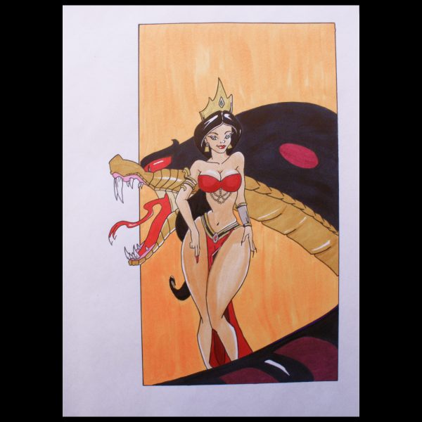 Aladdin - Red Jasmine (Print) – Image 2