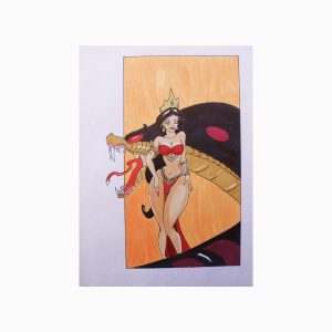 Aladdin - Red Jasmine (Print)