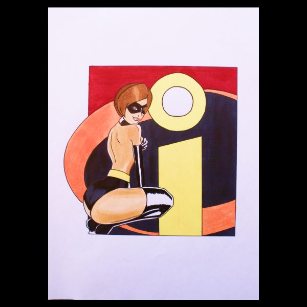 The Incredibles - Mrs Incredible (Print) – Image 2